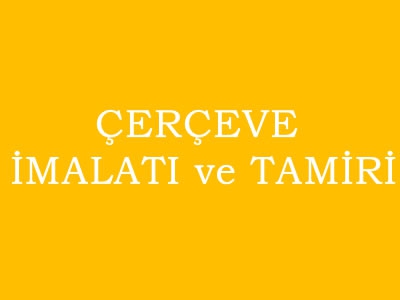 Çerçeve Camı