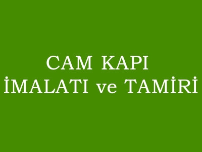 Cam Kapı